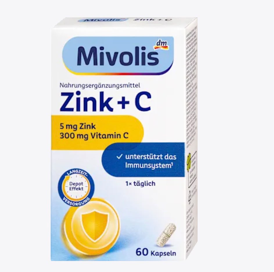 Zinc + Vitamin C Depot Capsules