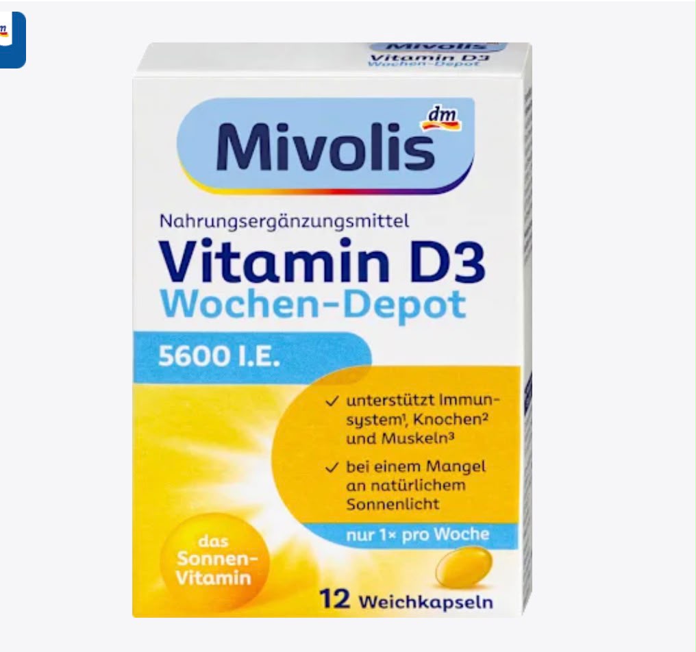 Vitamin D3 5600 IU Weekly Depot Softgel Capsules